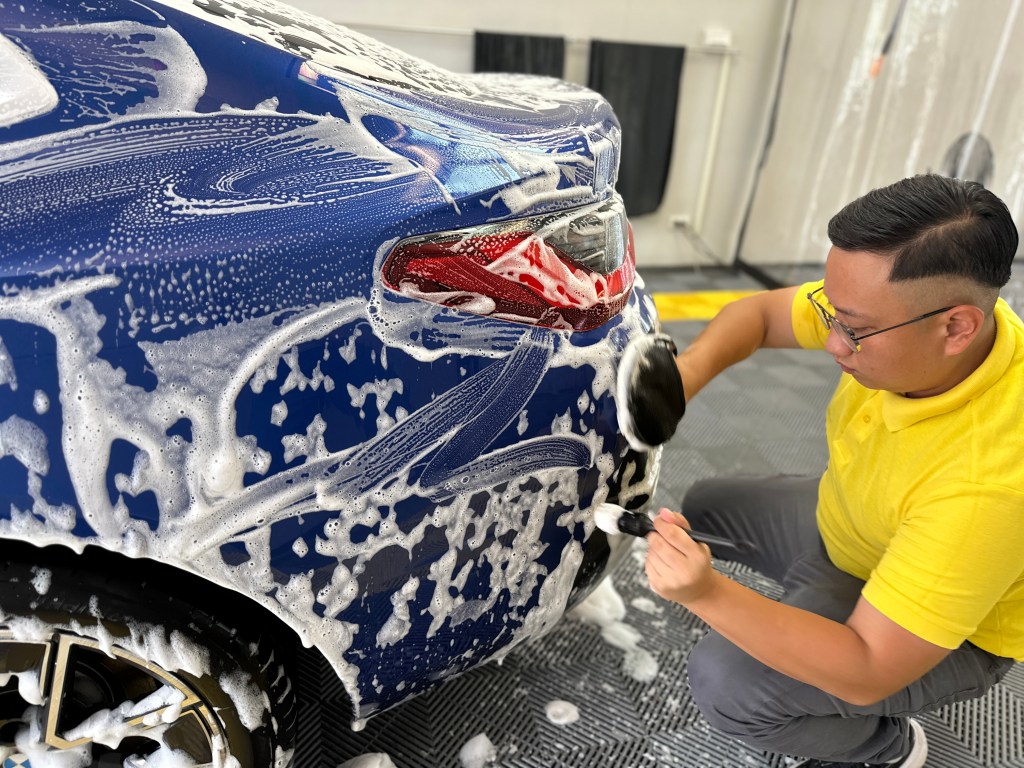 大大力小吳店長洗車